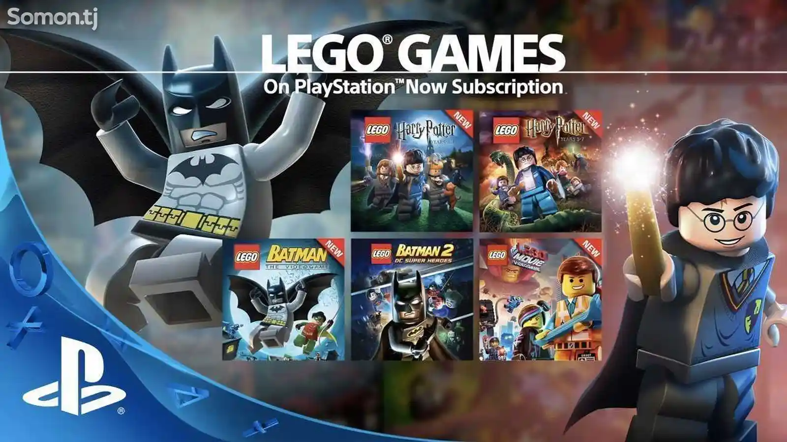 Игра Lego для Sony Playstation 3-4