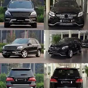 Обвес Mercedes-Benz ML в GLE W166 AMG 63