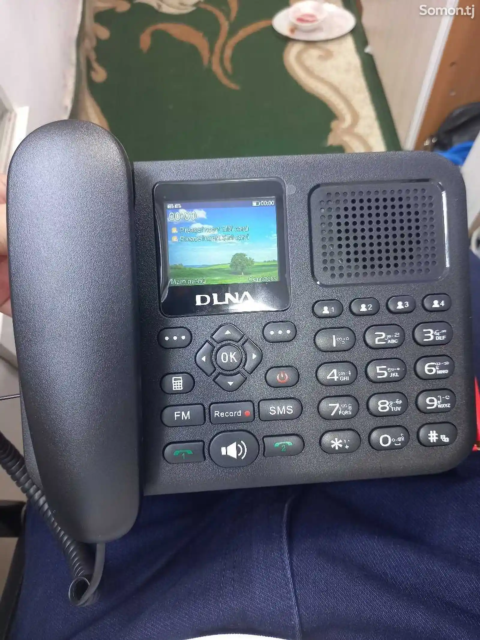 Стационарный телефон с сим картами-1