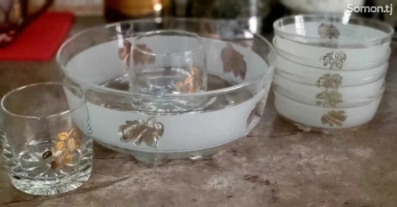 Комплект стеклянной посуды-3