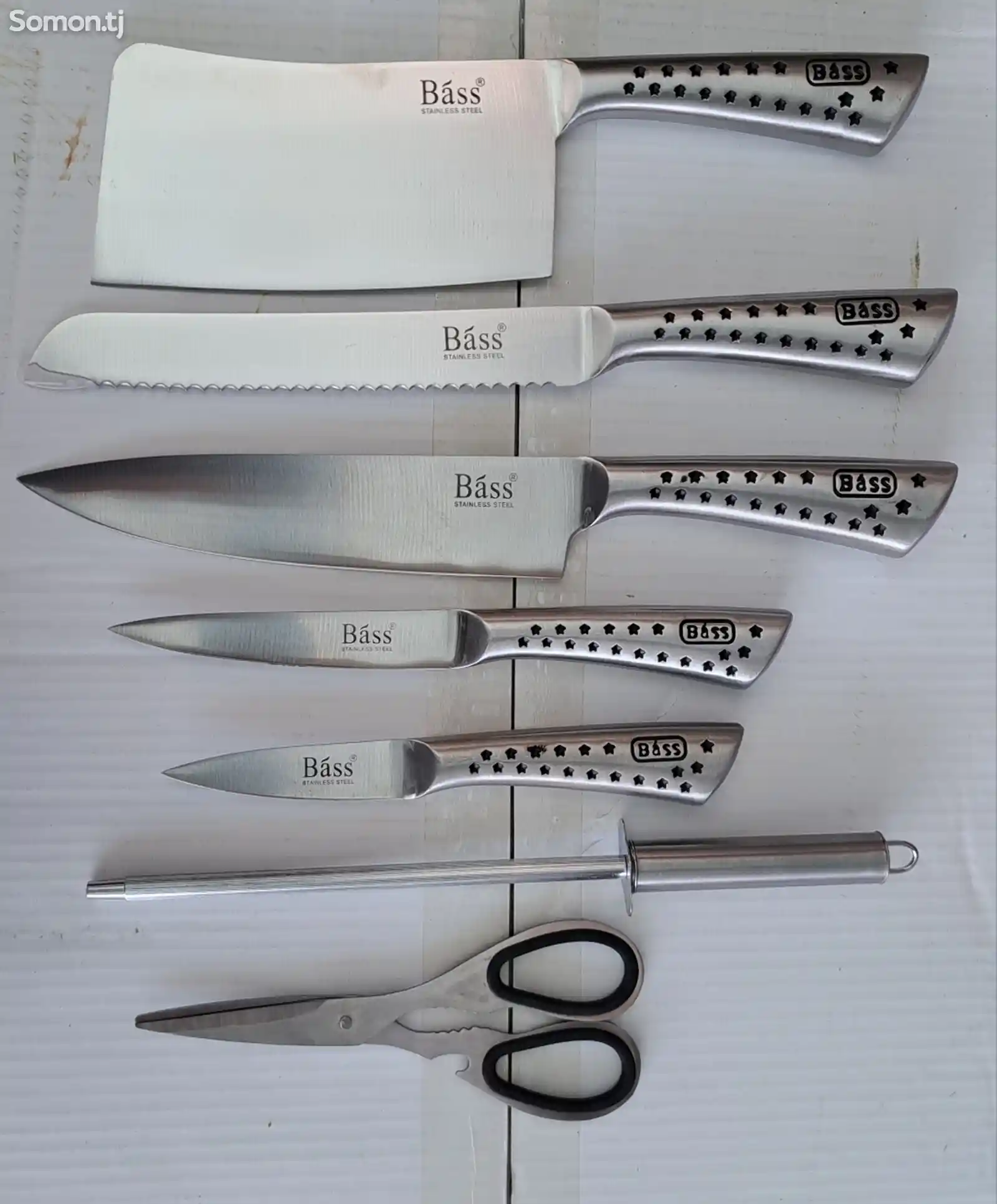 Набор кухонных ножей Bass-4