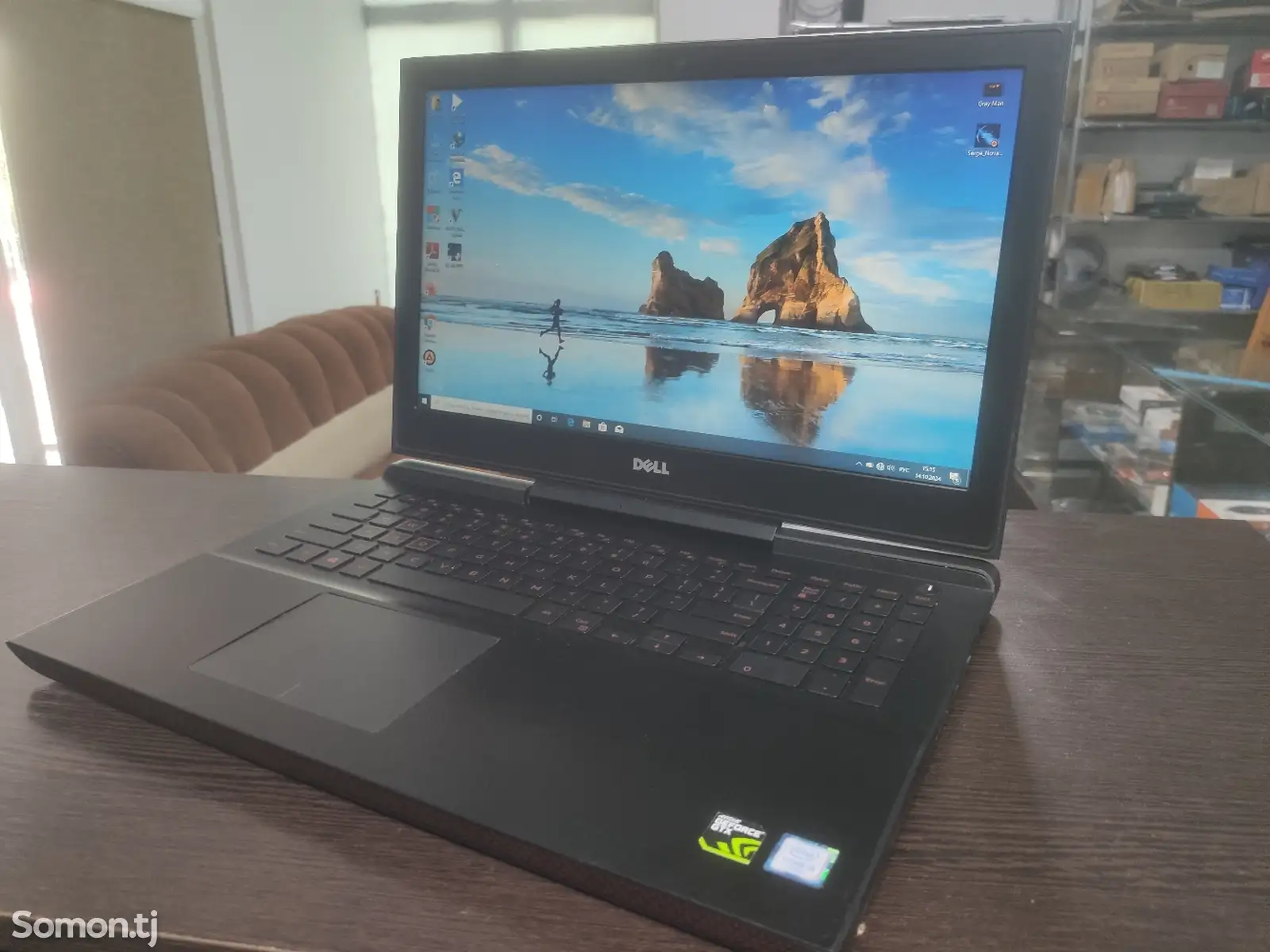 Ноутбук Dell core i5-6300HQ GTX 4GB RAM 8GB-1