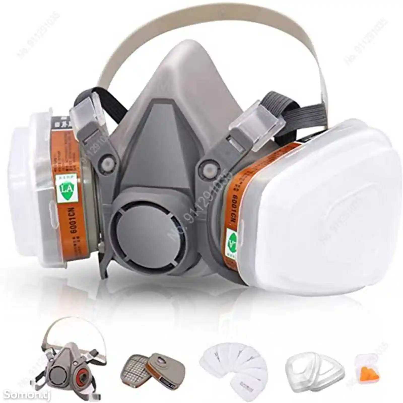 Респираторная маска для защиты от химических веществ-1