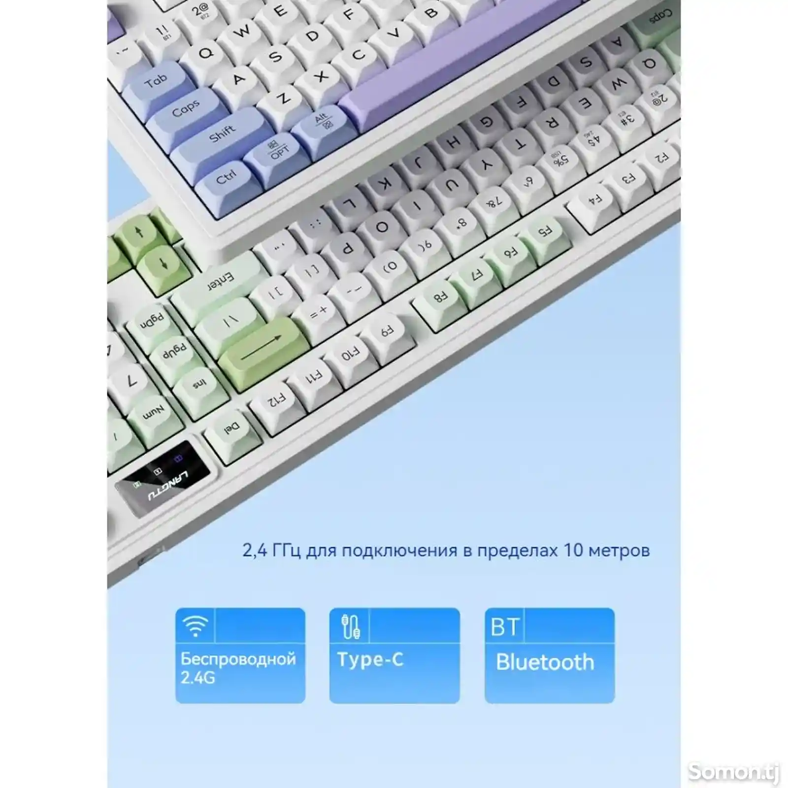 Игровая клавиатура беспроводная, Bluetooth-клавиатура Wolf Road-L98-2