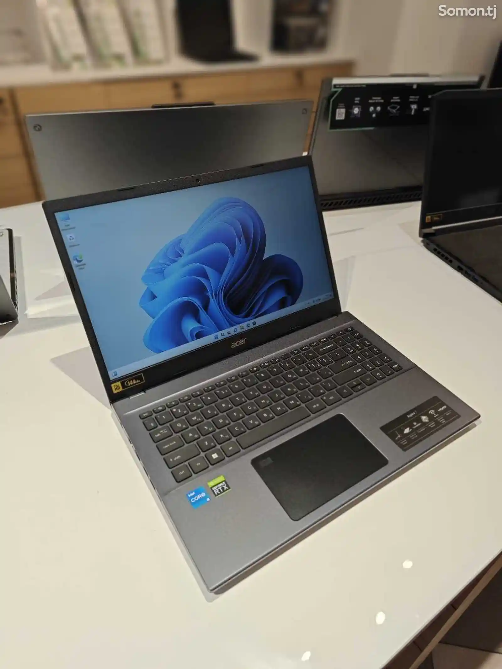 Ноутбук Acer aspire 7 i5 12450H 8/512 SSD RTX3050 4GB-3