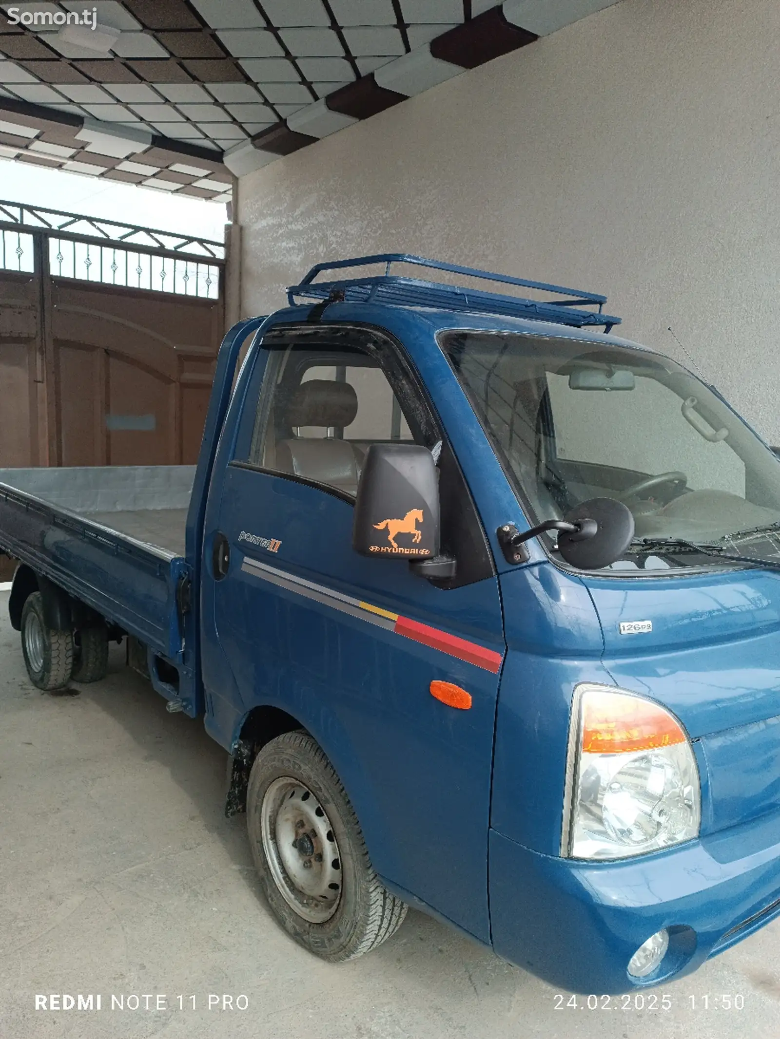 Бортовой автомобиль Hyundai Porter, 2008-1