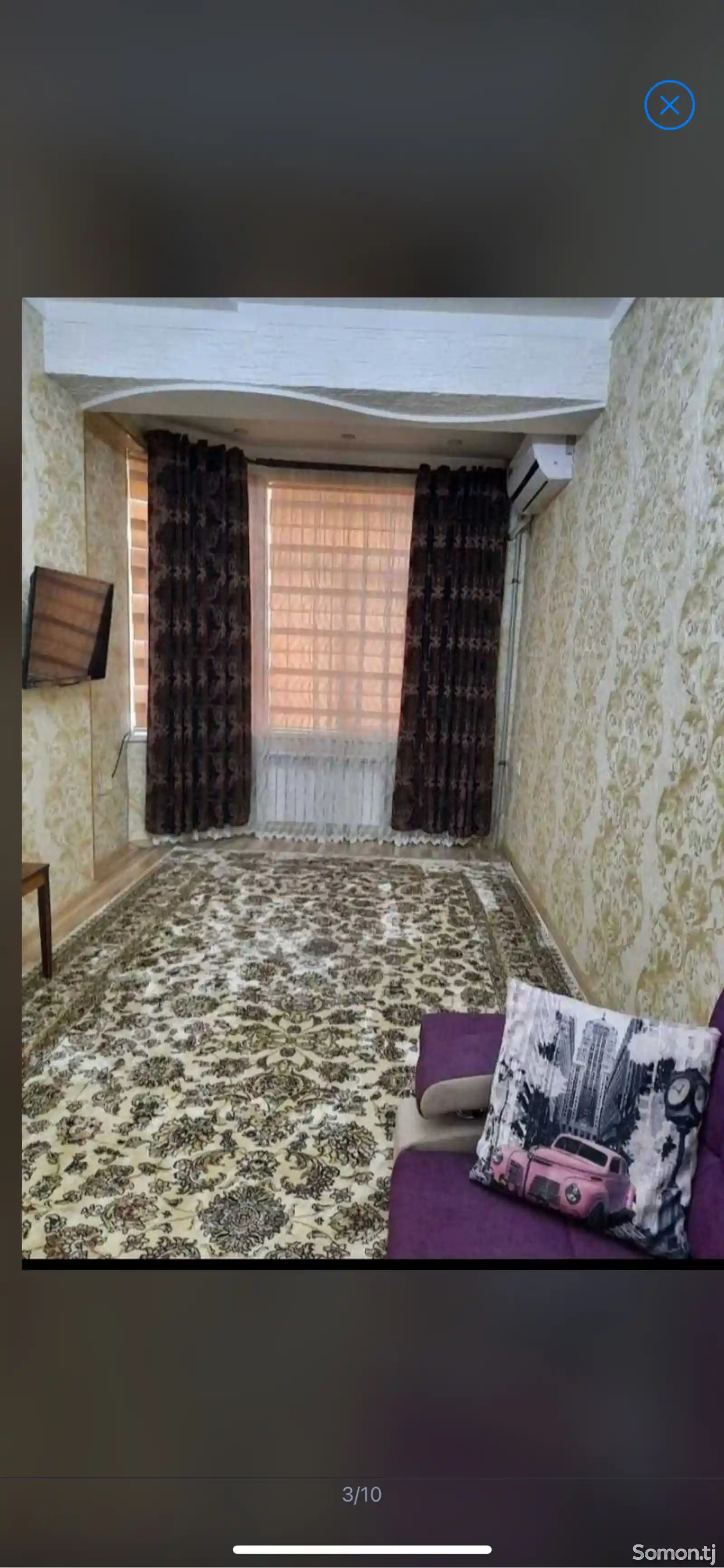 2-комн. квартира, 12 этаж, 80м², Шохмансур-3