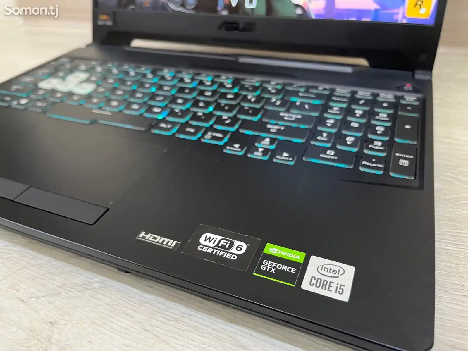 Игровой ноутбук Asus i5 10-го,GTX 1650ti, 144Hz-11