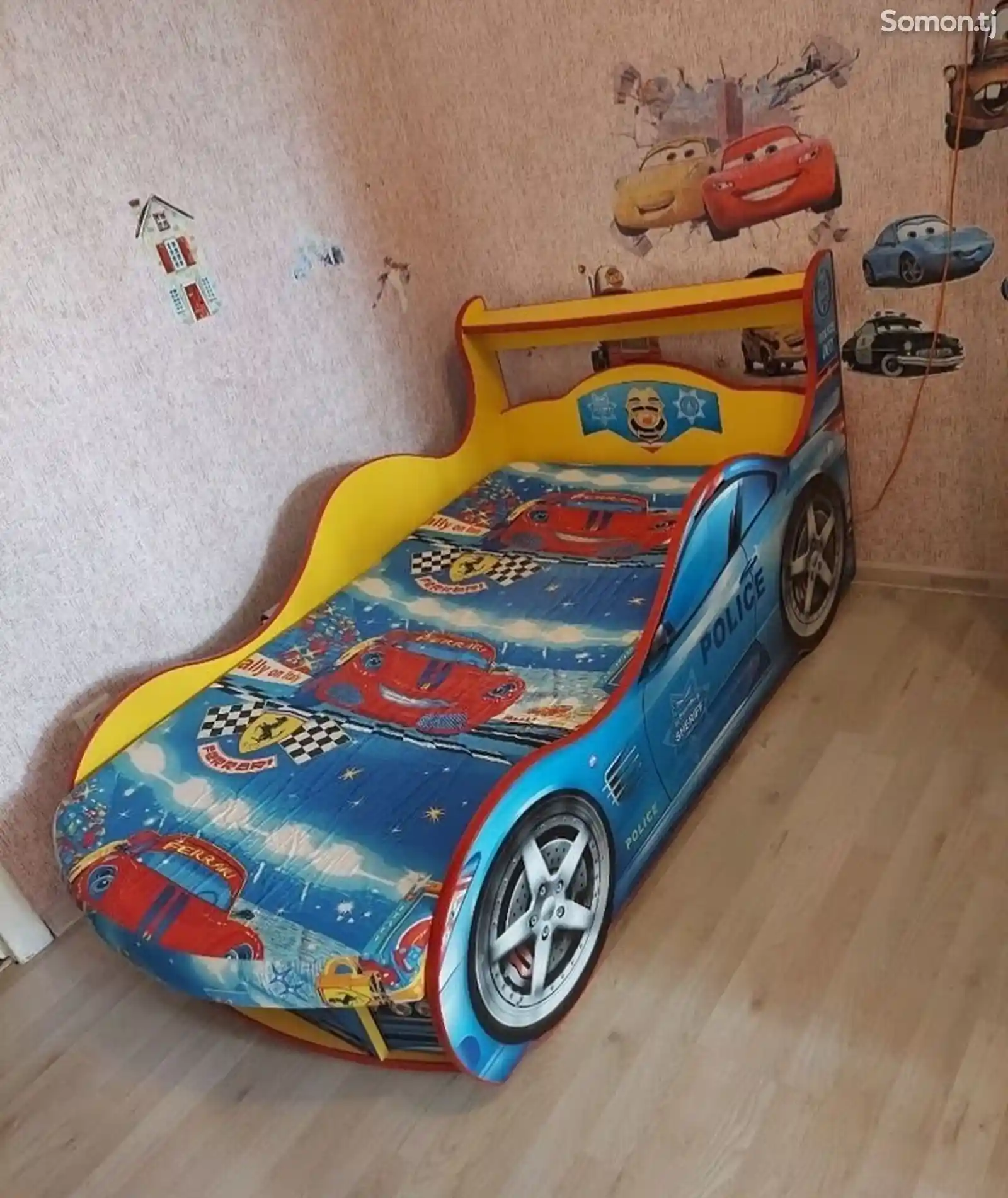 Детская кровать машина-3