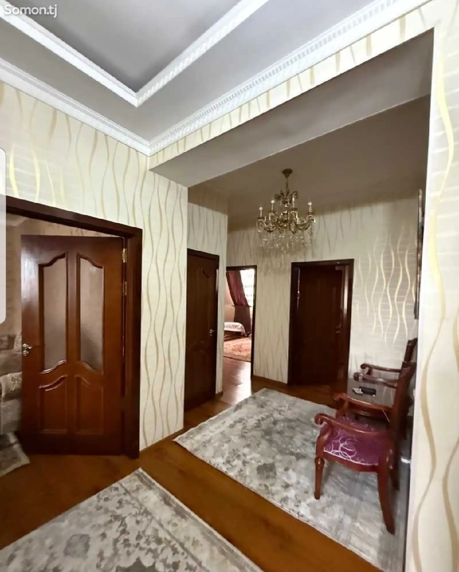 2-комн. квартира, 5 этаж, 100м², Сомони-1