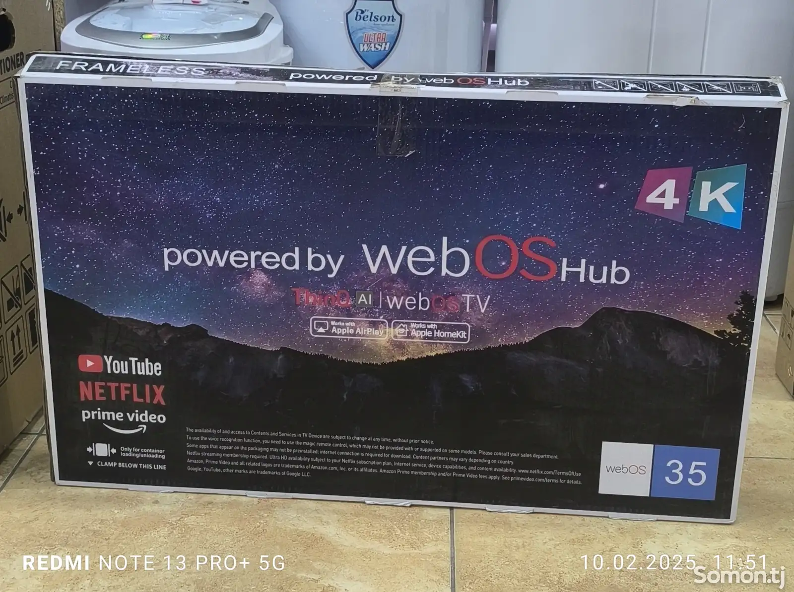 Телевизор 35 webos