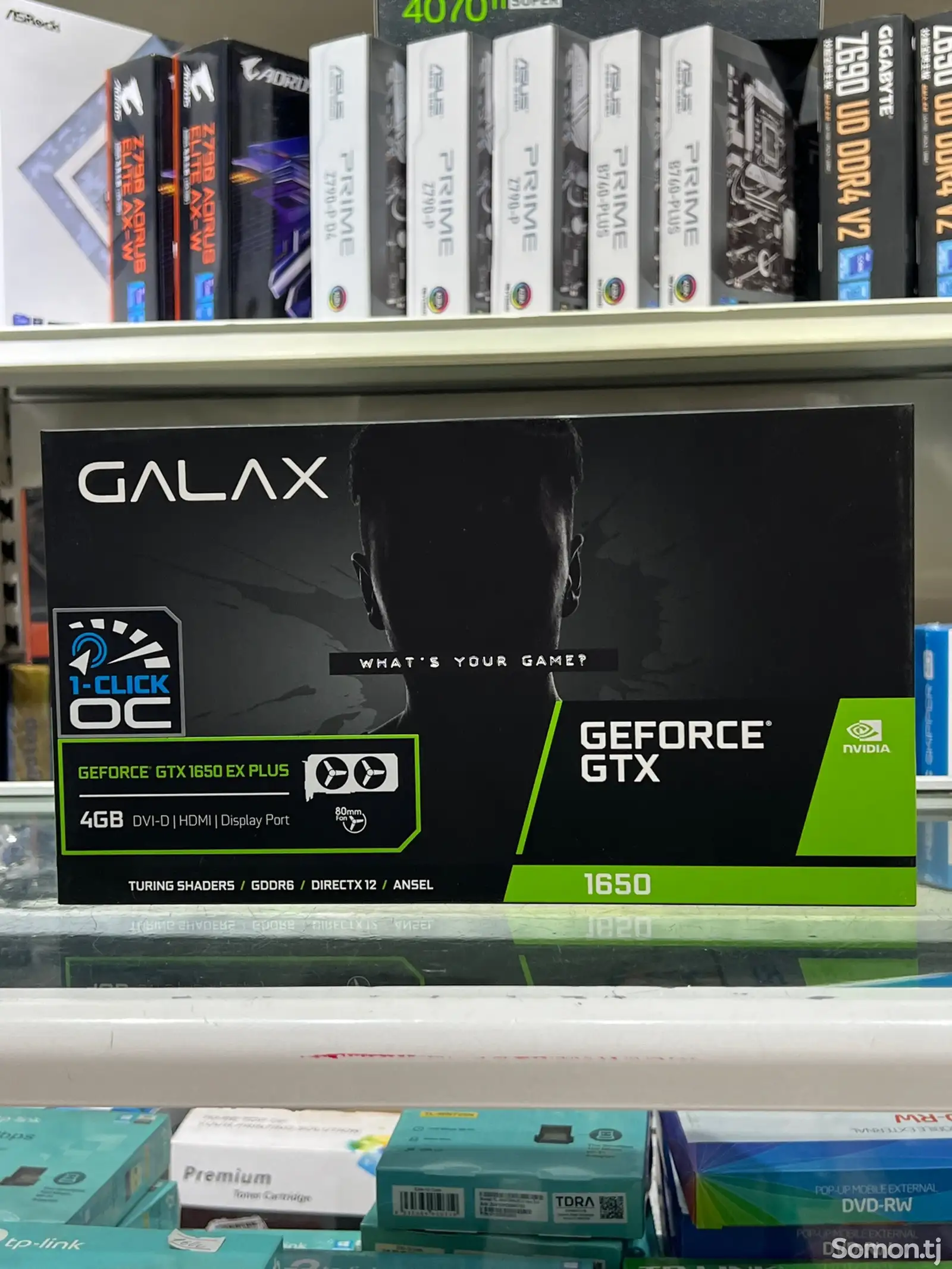 Видеокарта Geforce GTX 1650 EX Plus-1