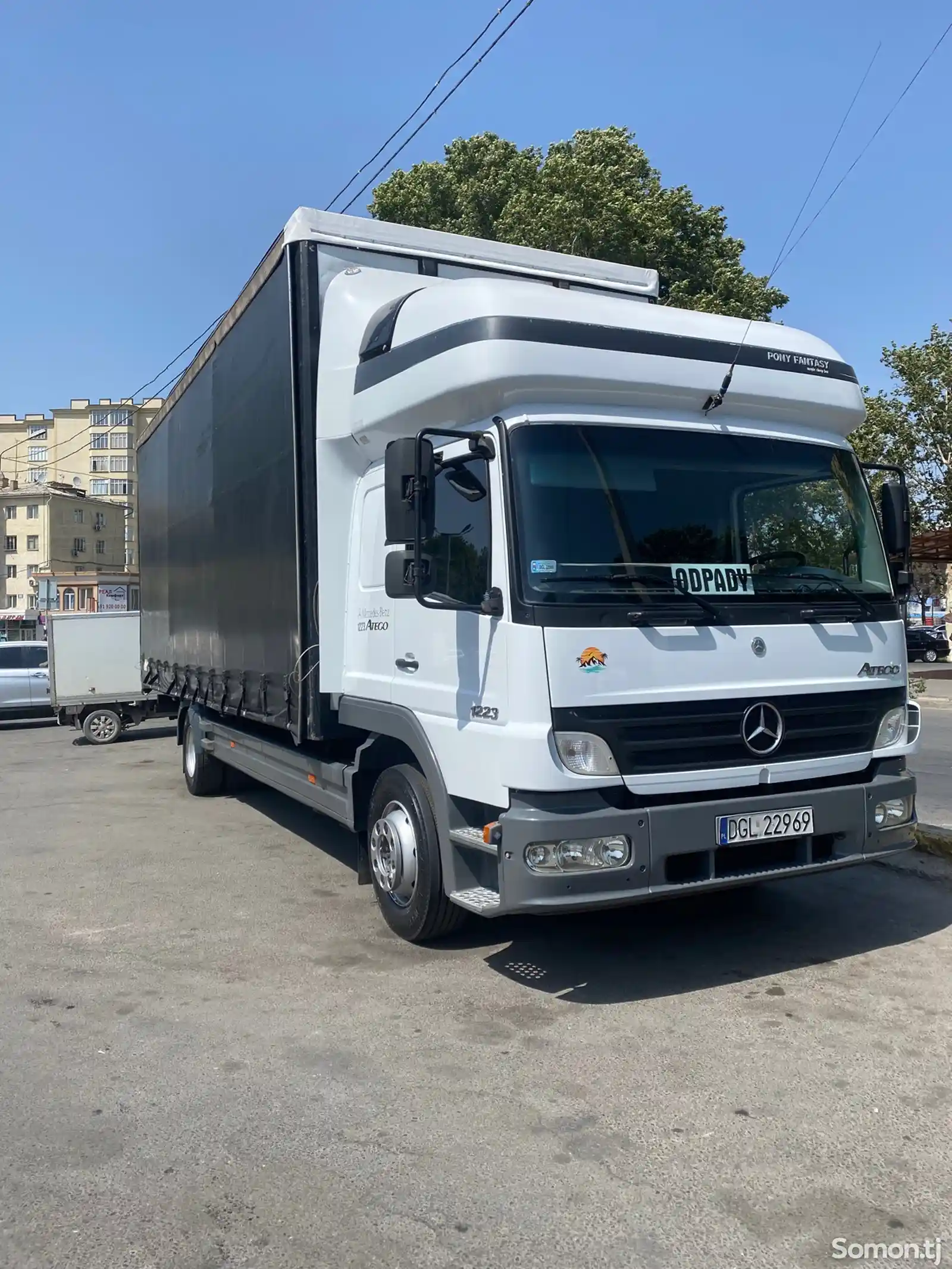 Бортовой грузовик Mercedes-Benz Atego 1223, 2006-6