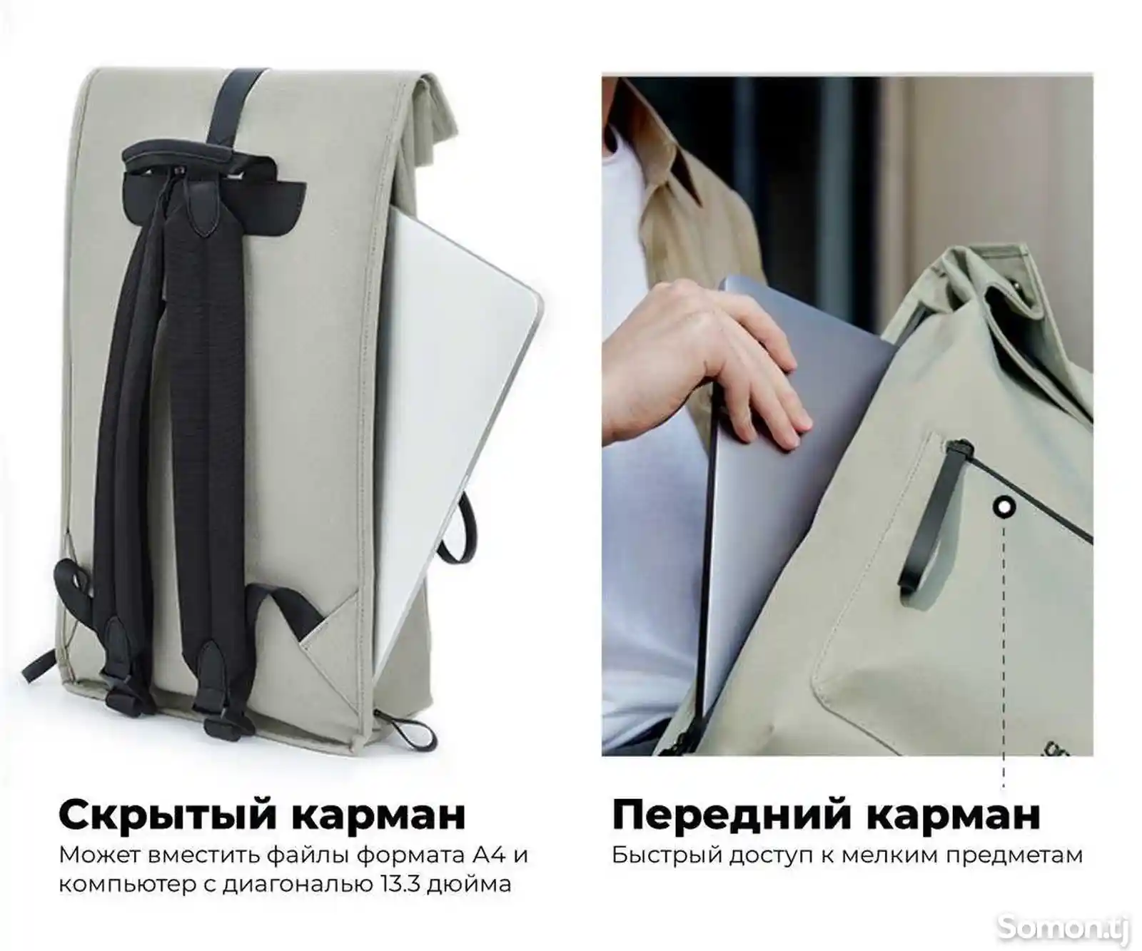 Рюкзак 90 Points Urban Daily Simple Shoulder Bag-5