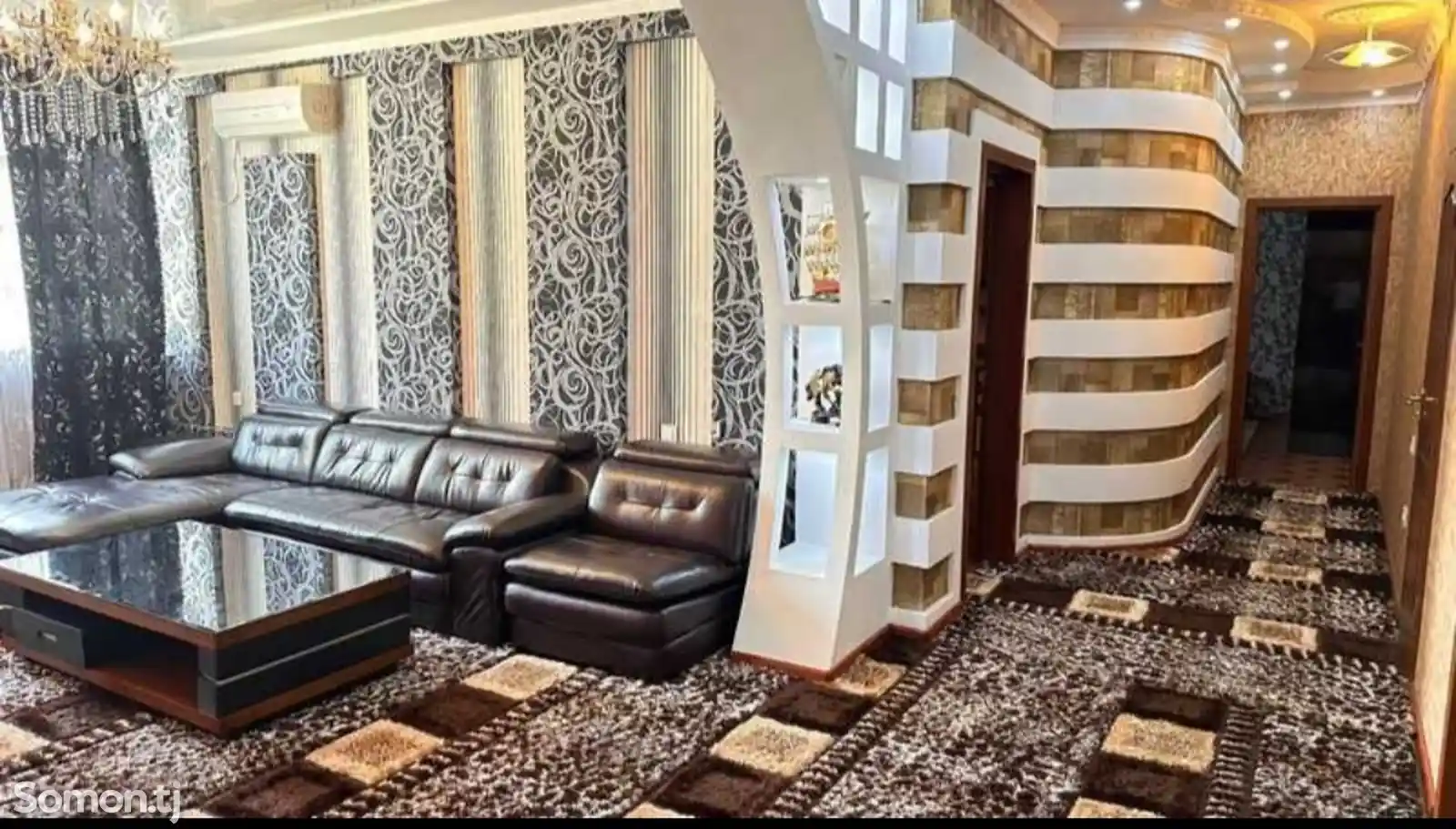 4-комн. квартира, 5 этаж, 130м², Сомони-1