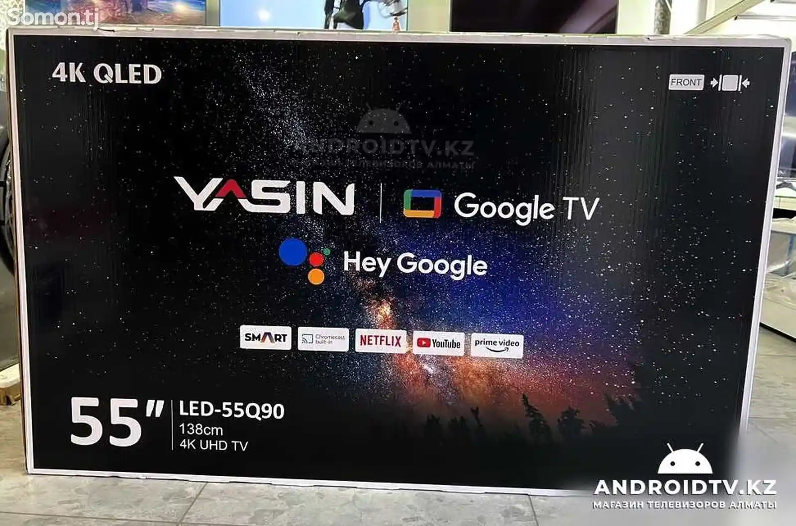 Телевизор Yasin Qled 55Q90 - Google TV-1