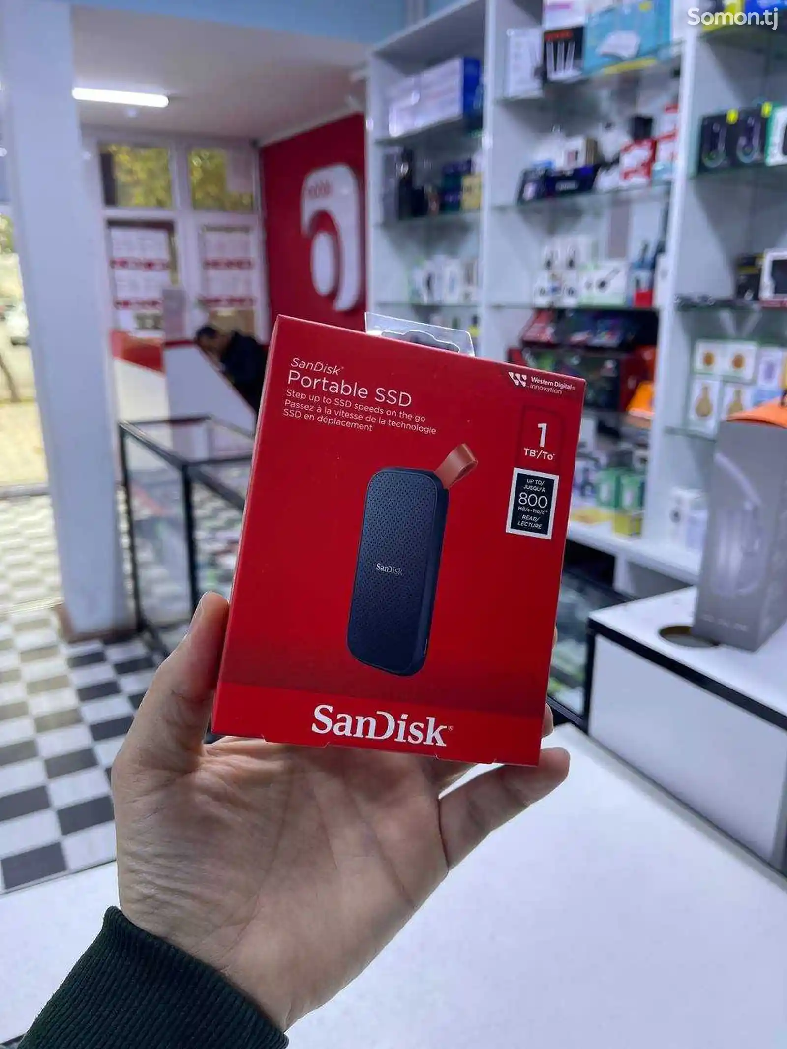 Внешний накопитель SSD SanDisk Portable 1Tb-1