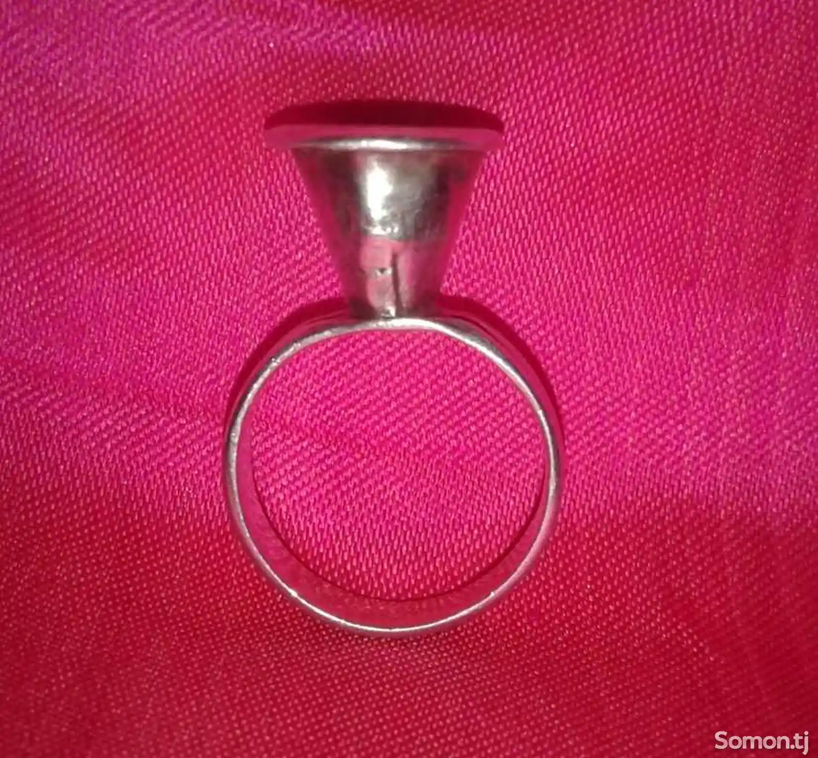 Кольцо серебряное старинное-2