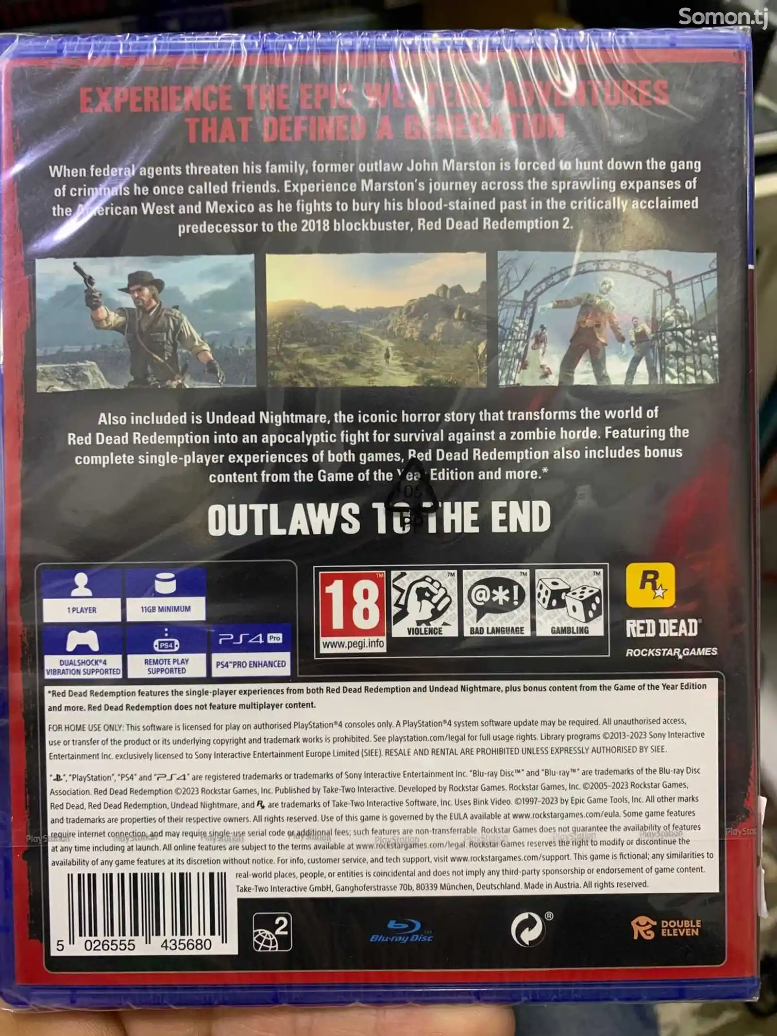 Игра Red Dead Redemption для PS4-2