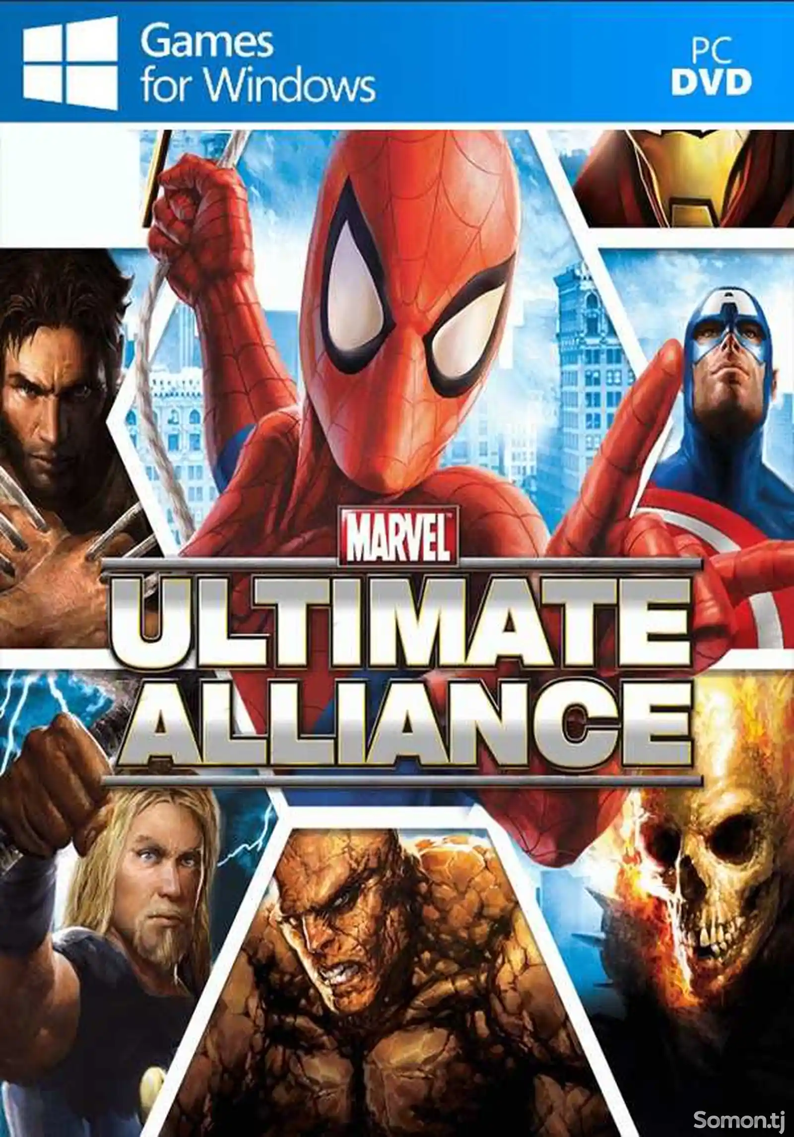 Игра Marvel ultimate alliance для компьютера-пк-pc-1
