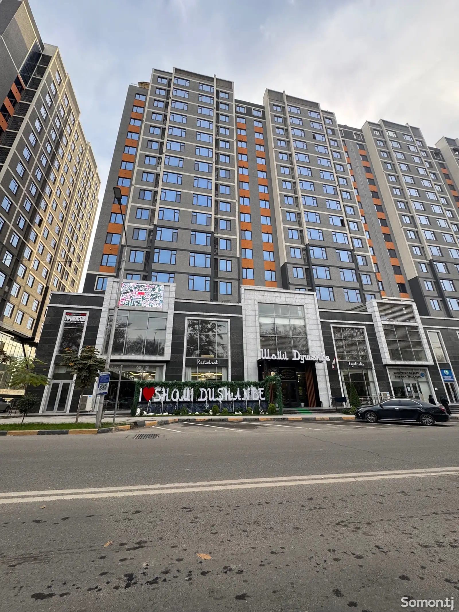 2-комн. квартира, 12 этаж, 80м², И. Сомони-1