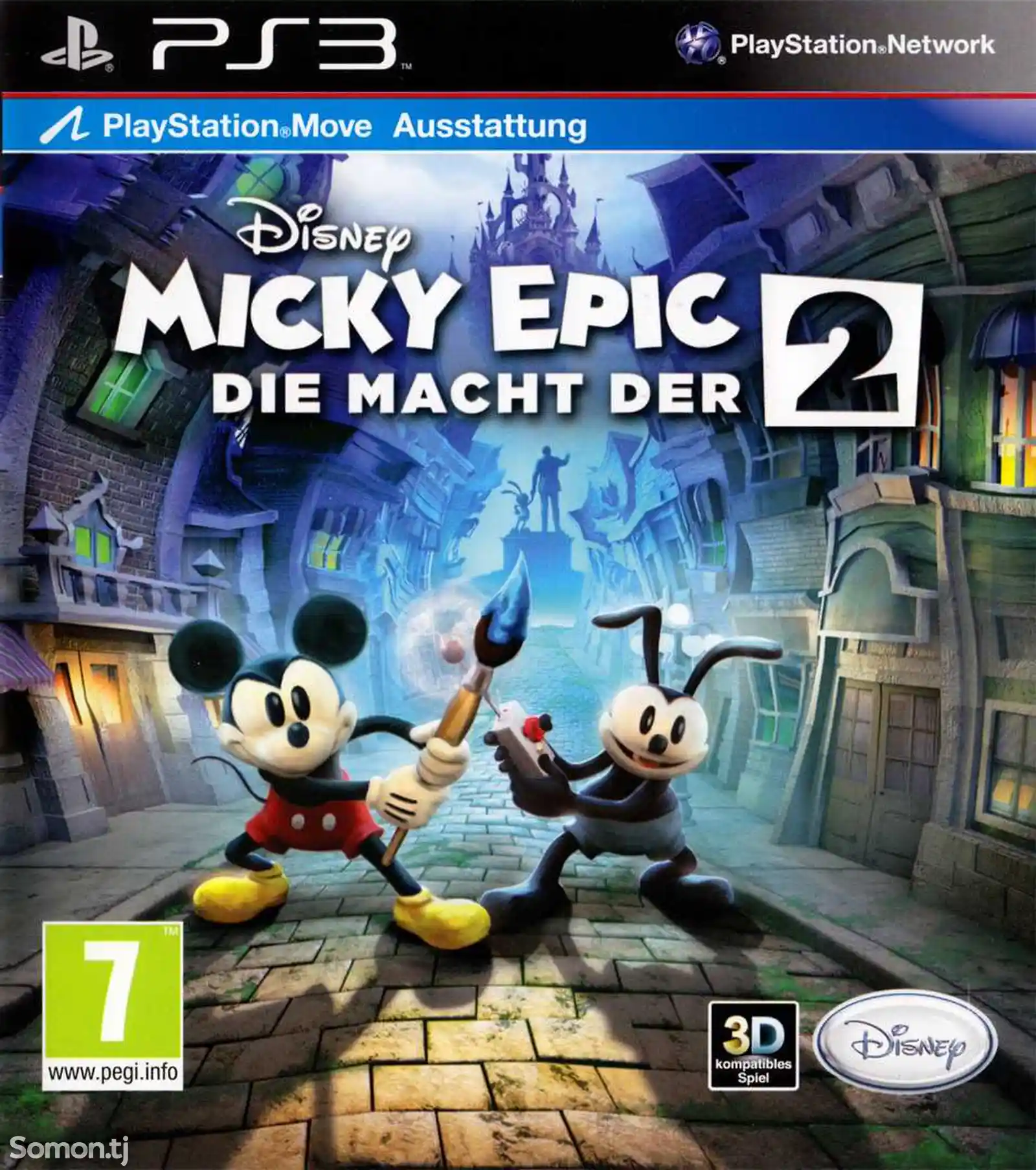 Игра Disney Epic Mickey 2 The Power of Two для Play Station-3
