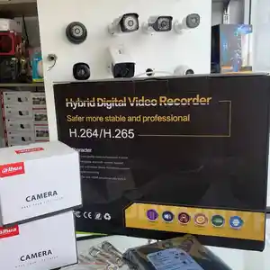 Комплект камер видеонаблюдения Dahua 2шт