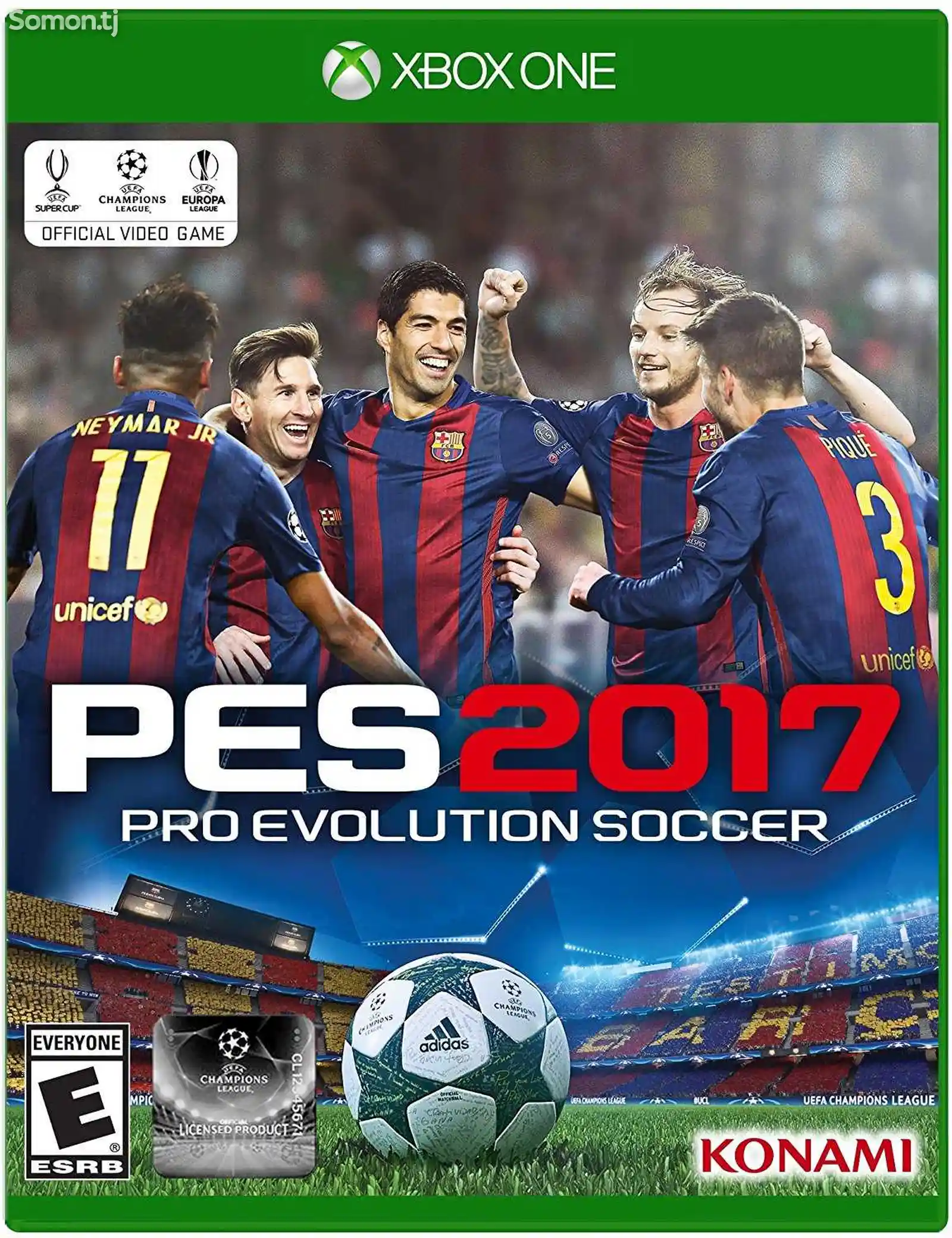 Игра Pes 2017 для Xbox One