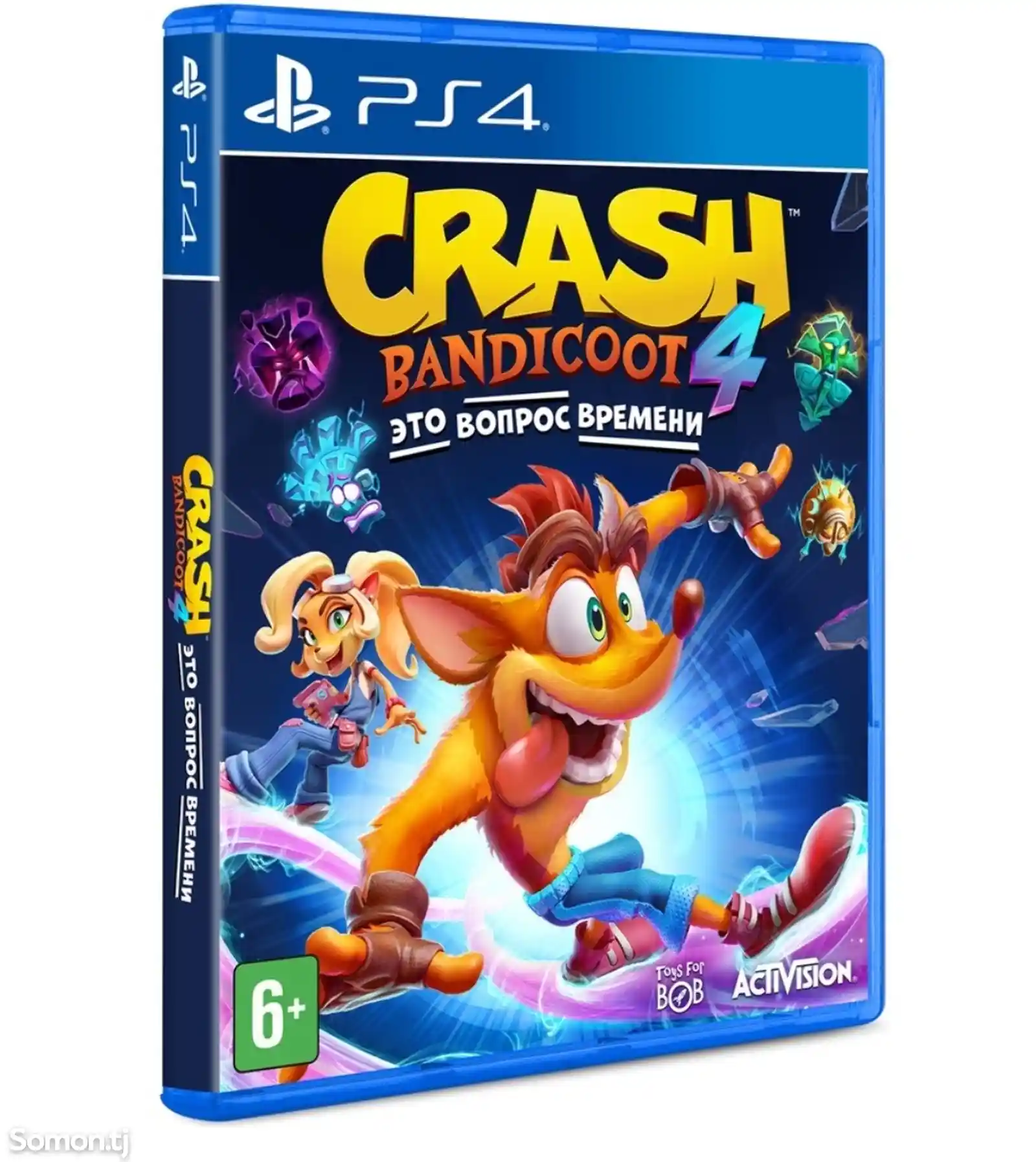 Игра Crash Bandicoot для 4 игрока