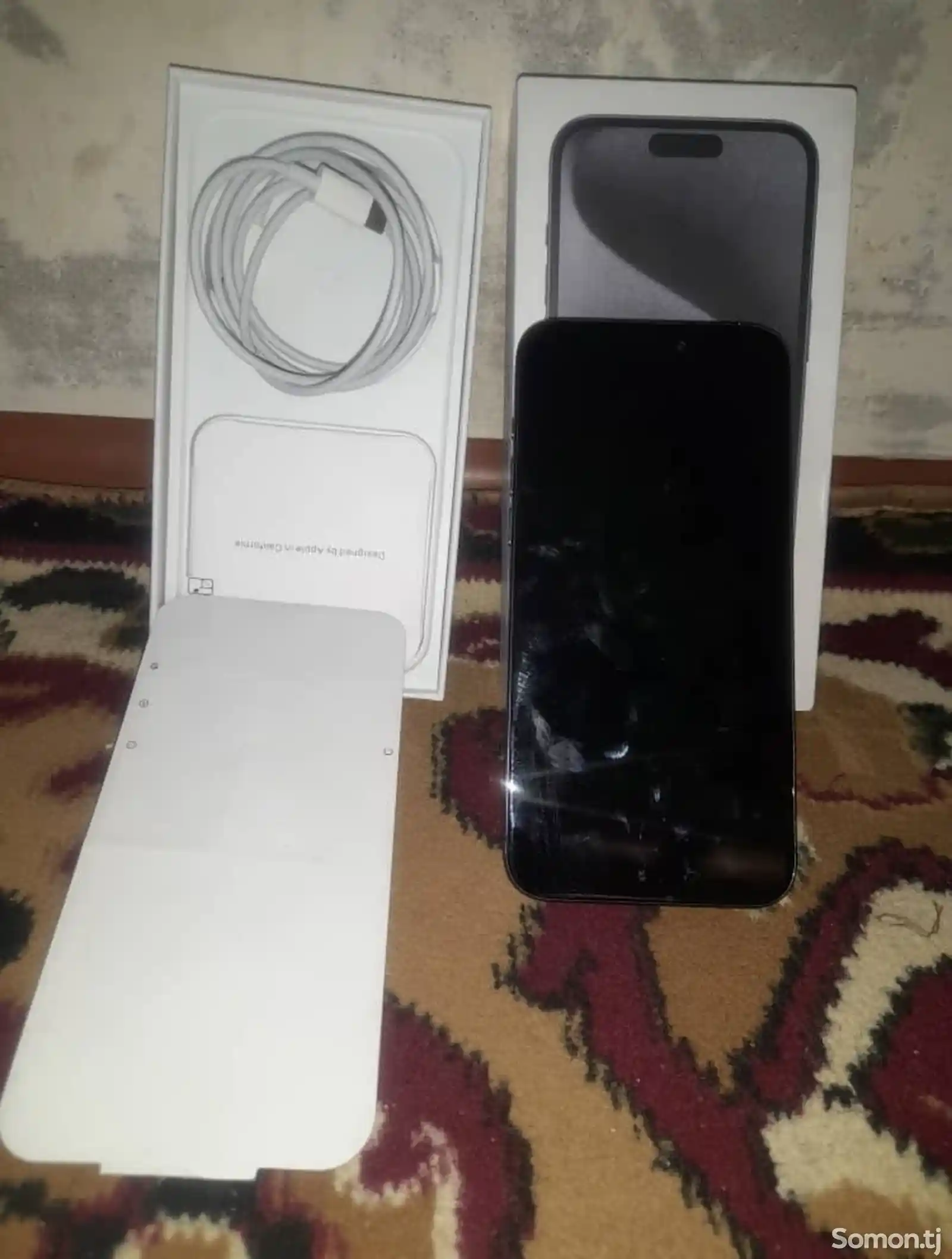 Apple iPhone 15 Pro, 256 gb, Black Titanium дубликат-1