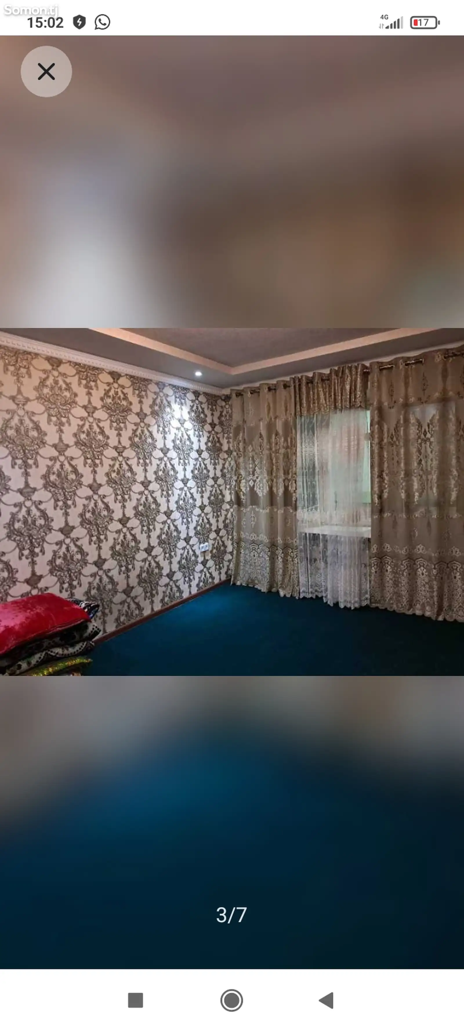 2-комн. квартира, 1 этаж, 50м², куч. Душанбе 1-1