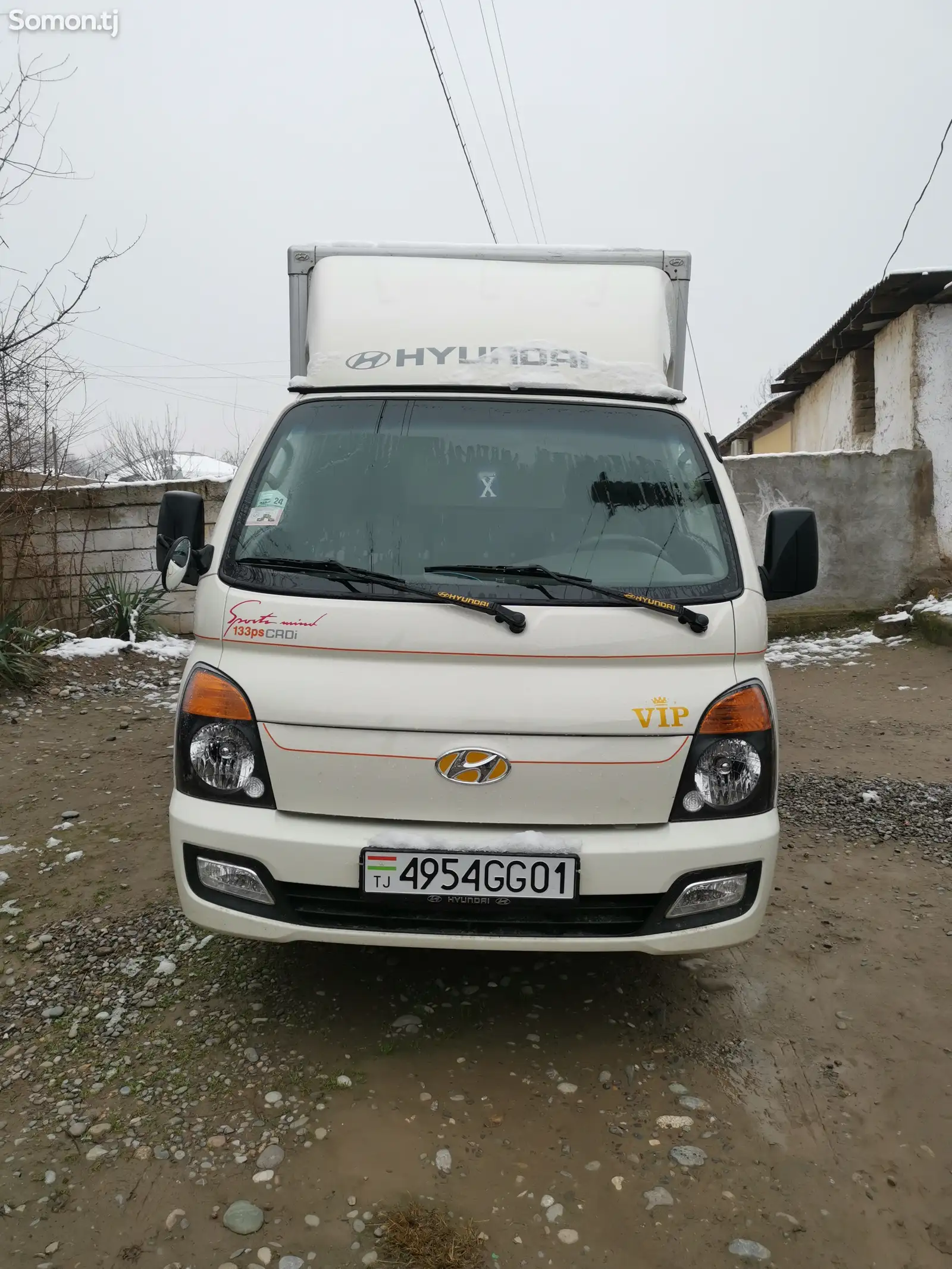 Бортовой автомобиль Hyundai Porter, 2016-1