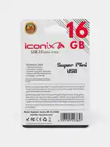 Мини USB флешка Iconix se13 16гб-2