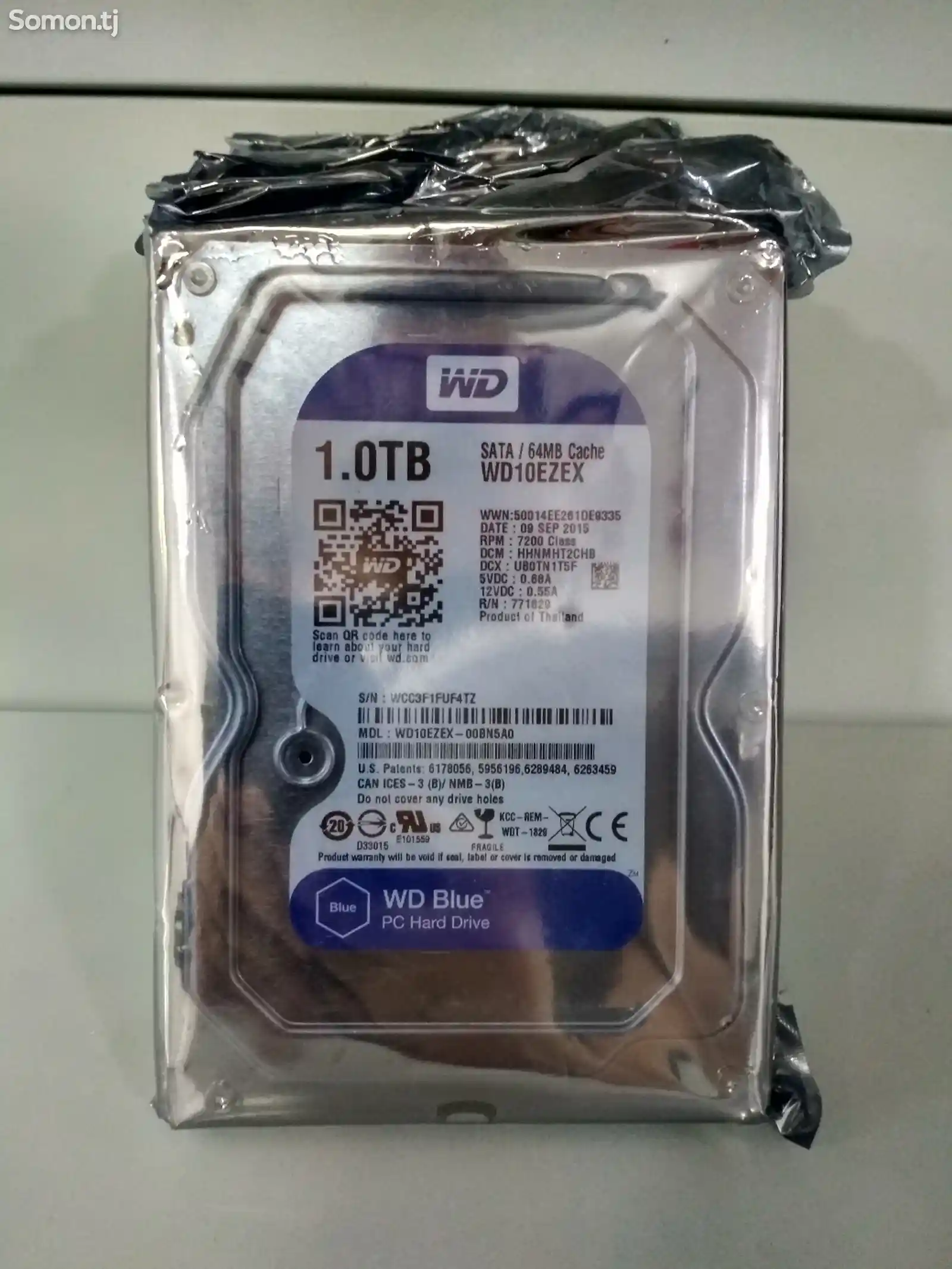 Жёсткий диск WD Blue 1TB-1