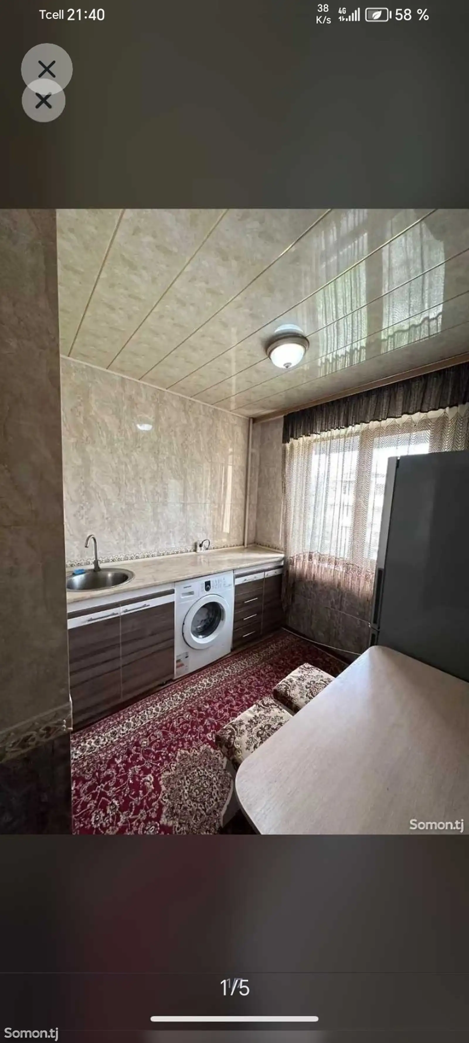 2-комн. квартира, 3 этаж, 48м², универмаг-1