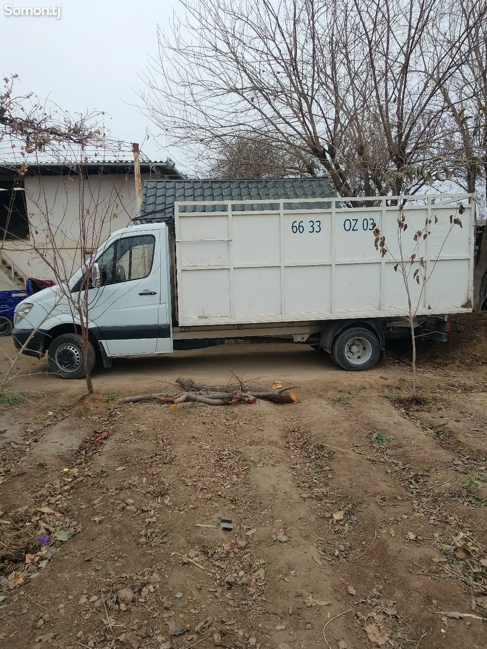 Бортовой автомобиль Mercedes-Benz Sprinter, 2007-1