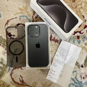 Apple iPhone 15 Pro, 128 gb, Black Titanium