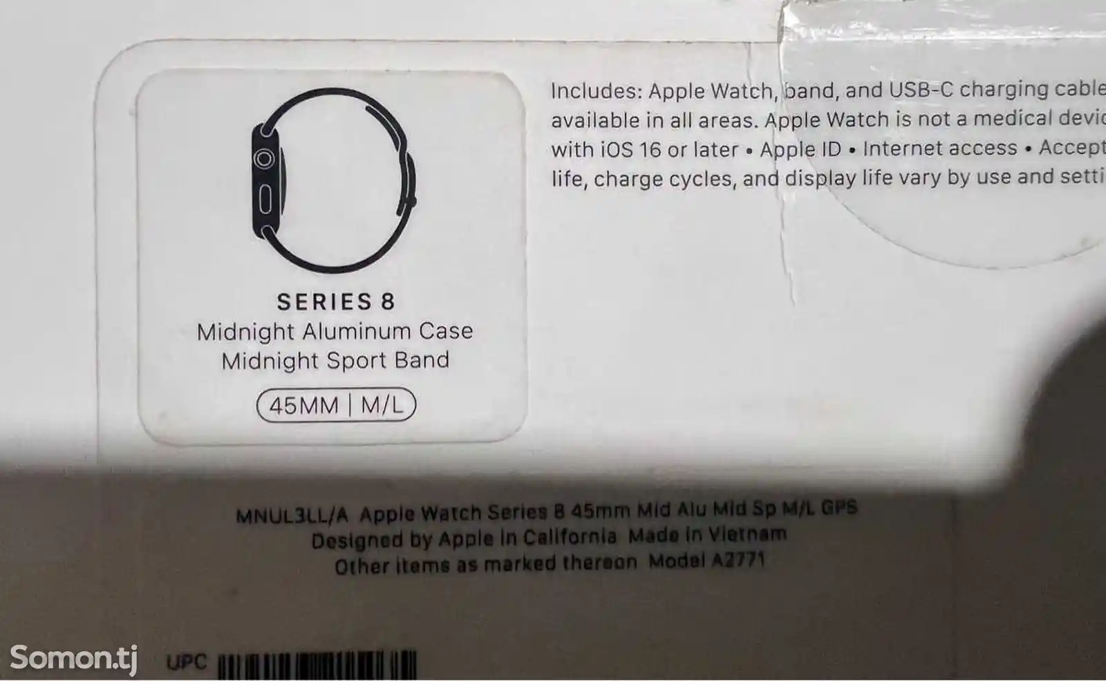 Смарт часы Apple Watch Series 8/45mm-1