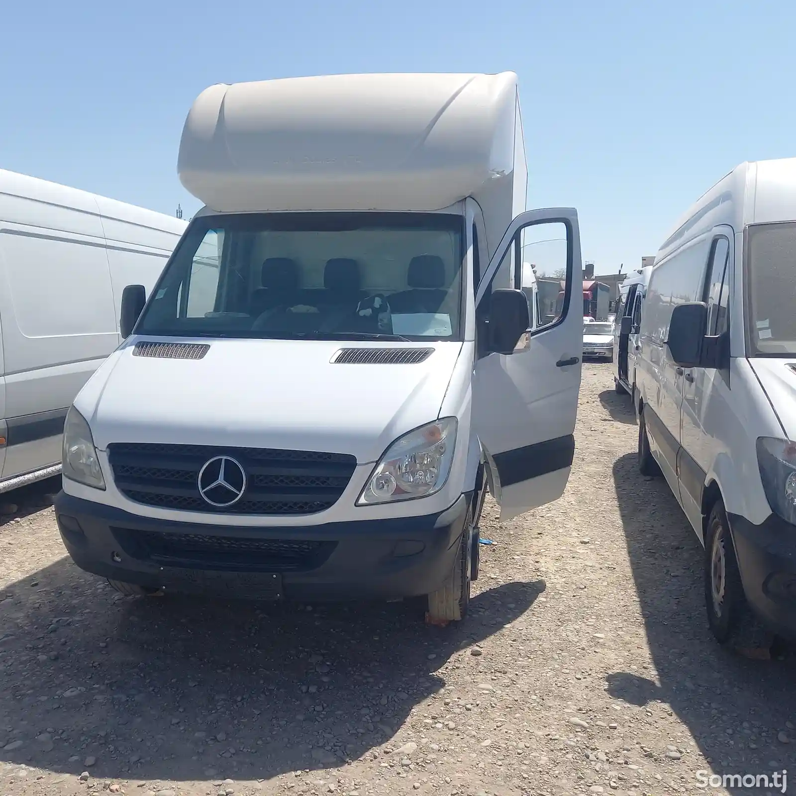 Бортовой автомобиль Mercedes-Benz Sprinter 511, 2008-9