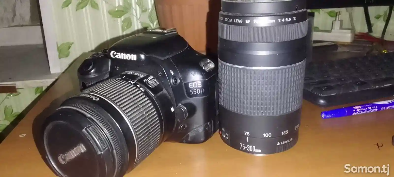 Фотоаппарат Canon 550D obektiv 35&300-1