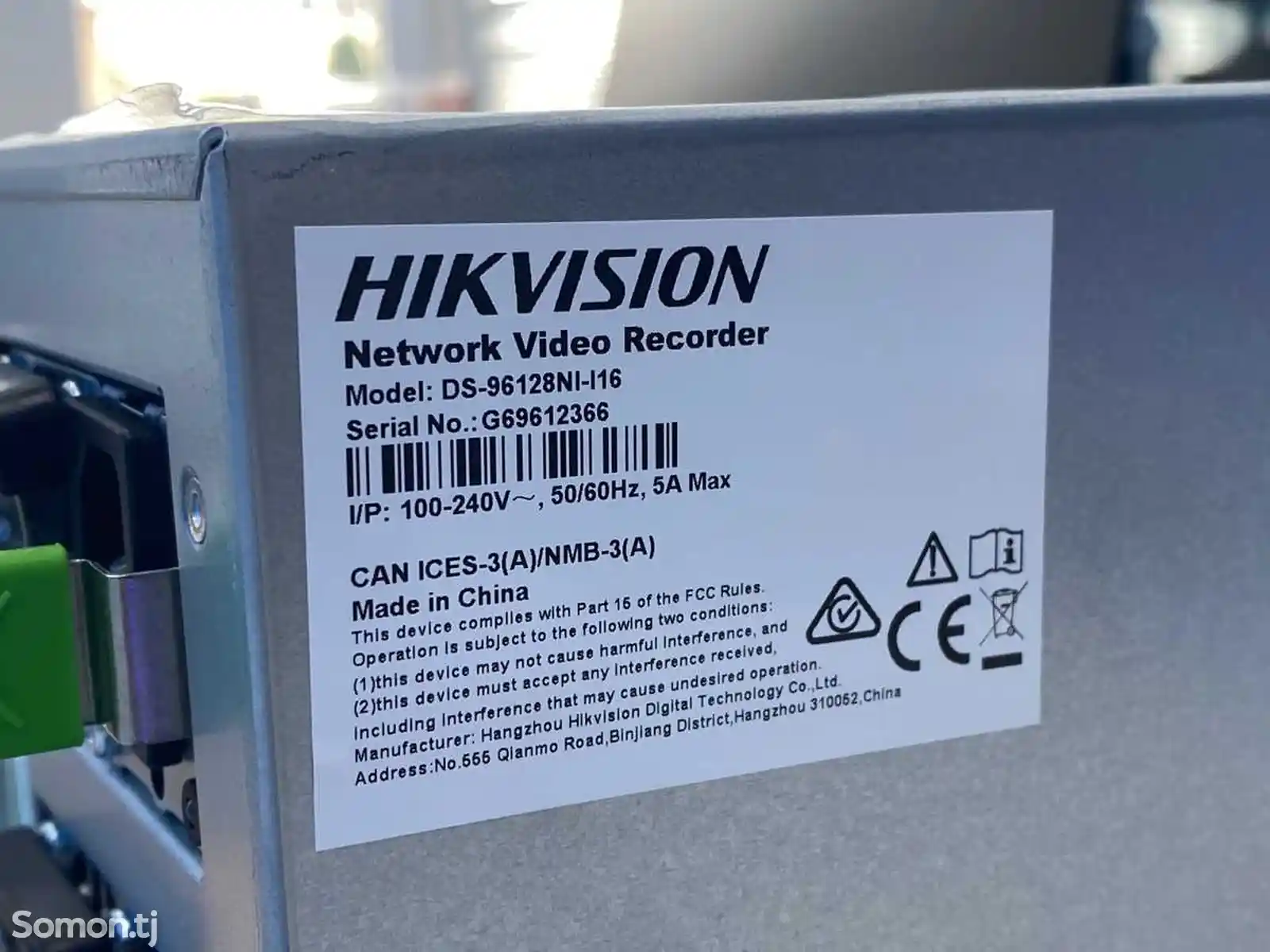 База видеорегистратор HIKVISION NVR DS-96128NI-I16 128 порт-5
