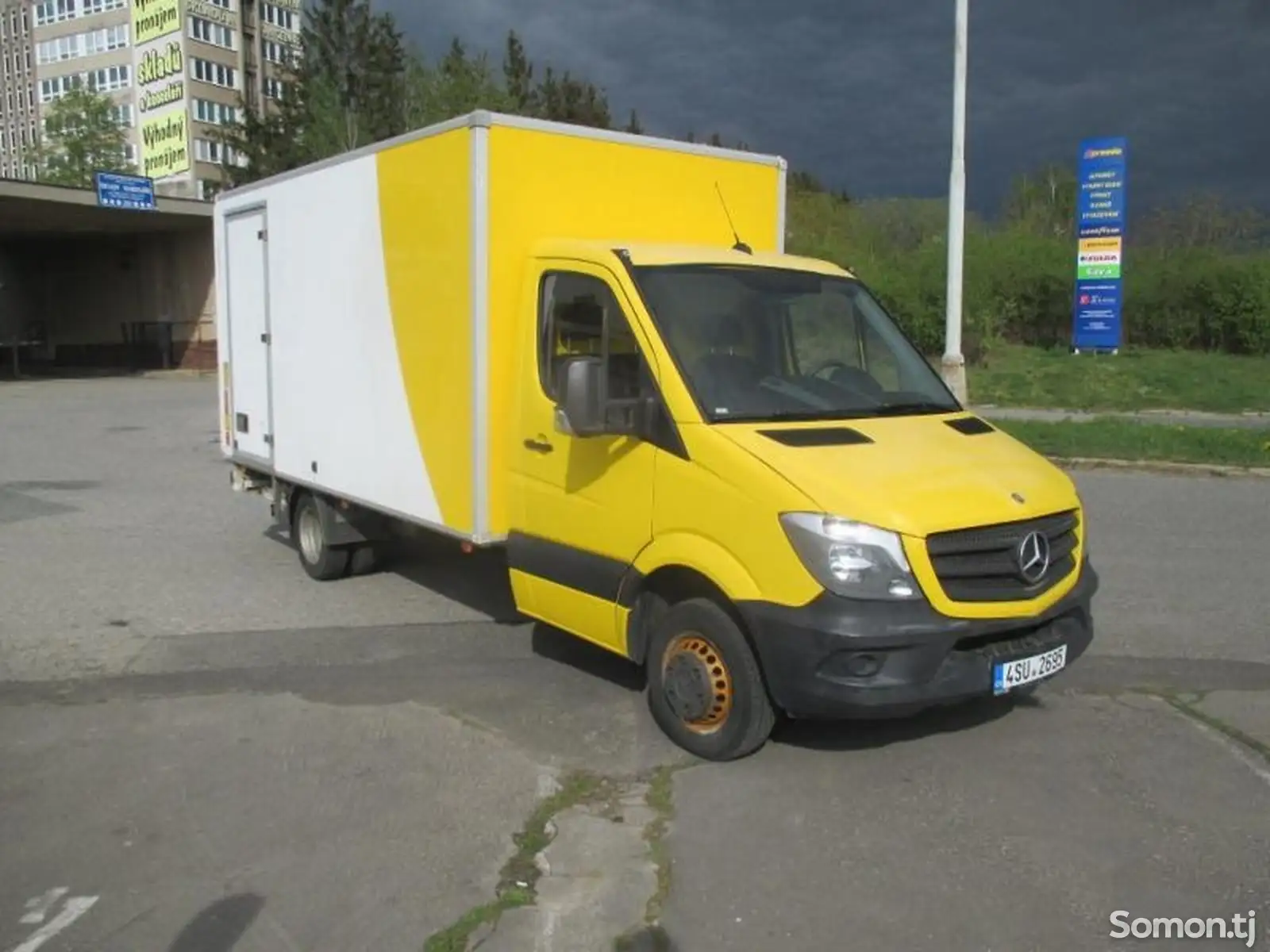 Бортовой автомобиль Mercedes benz sprinter-1