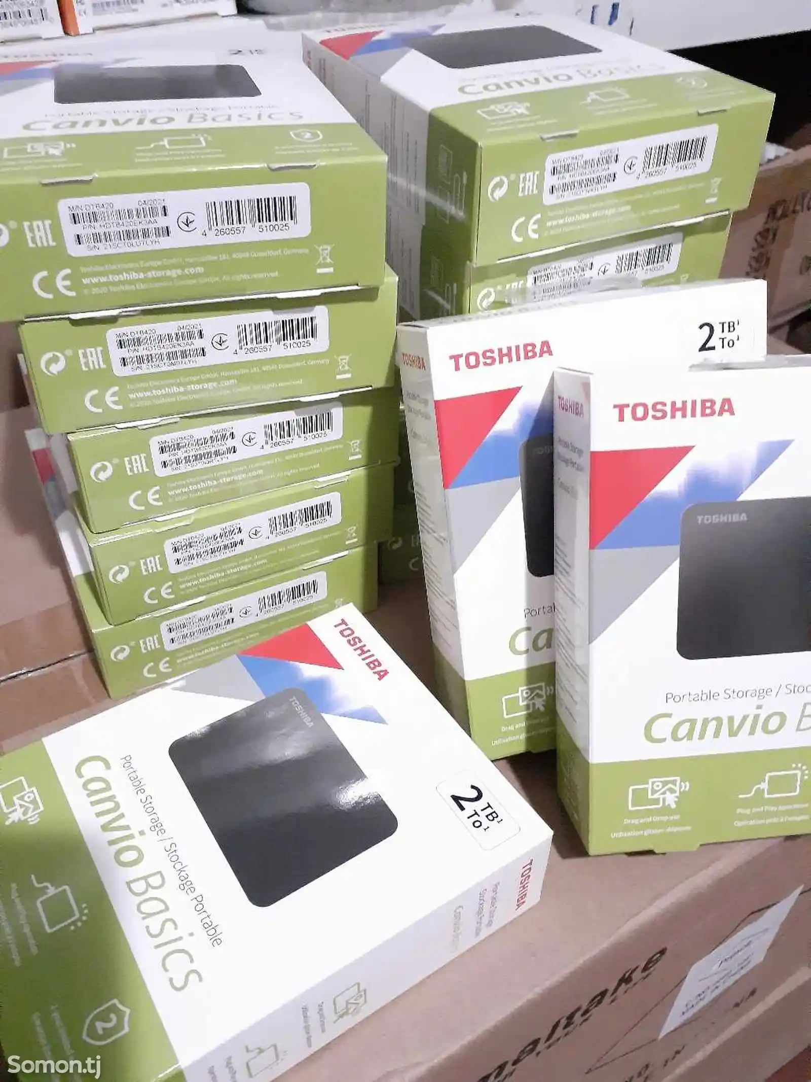 Внешний жесткий диск Toshiba 2tb