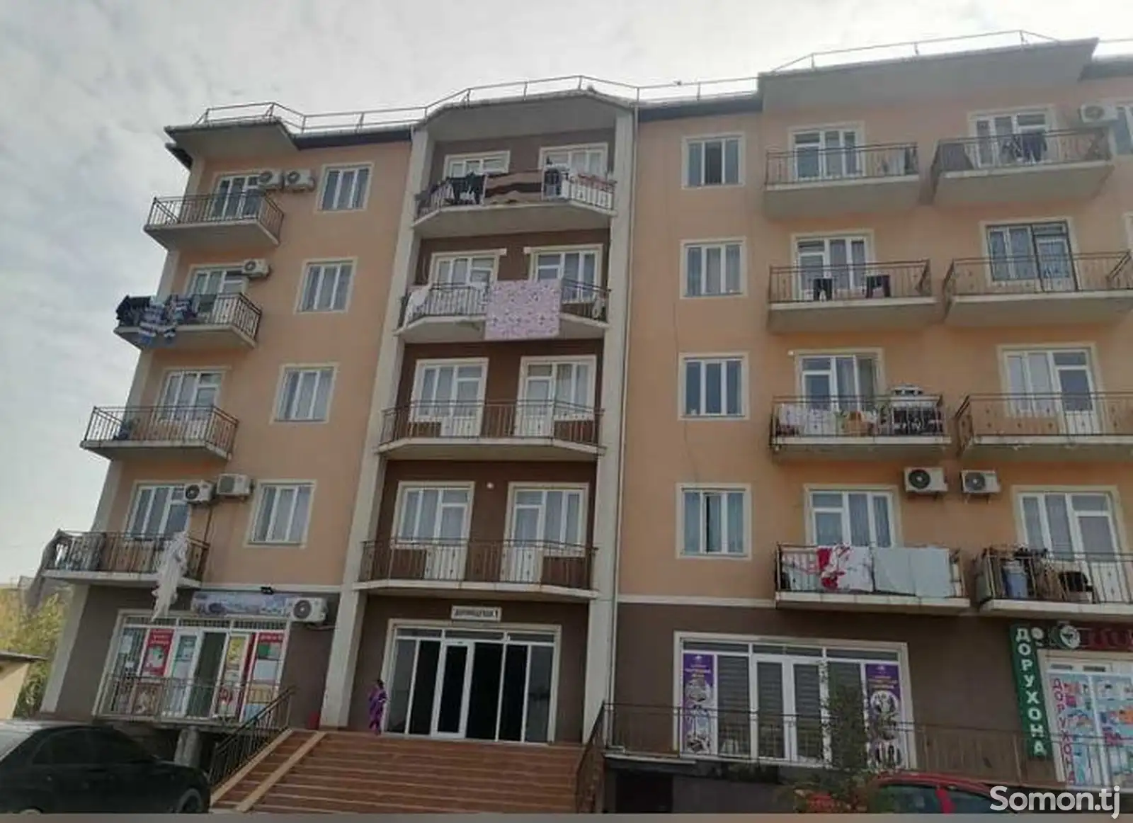 2-комн. квартира, 5 этаж, 44 м², сомониён