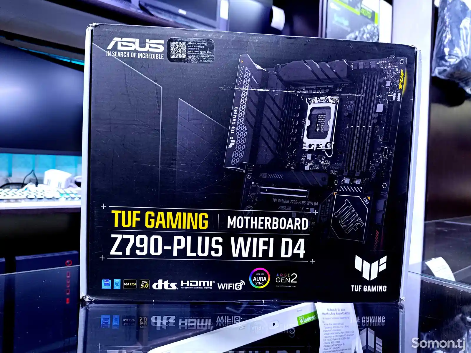 Материнская Плата Asus Tuf Gaming Z790-Plus Wi-Fi DDR4 LGA 1700-1