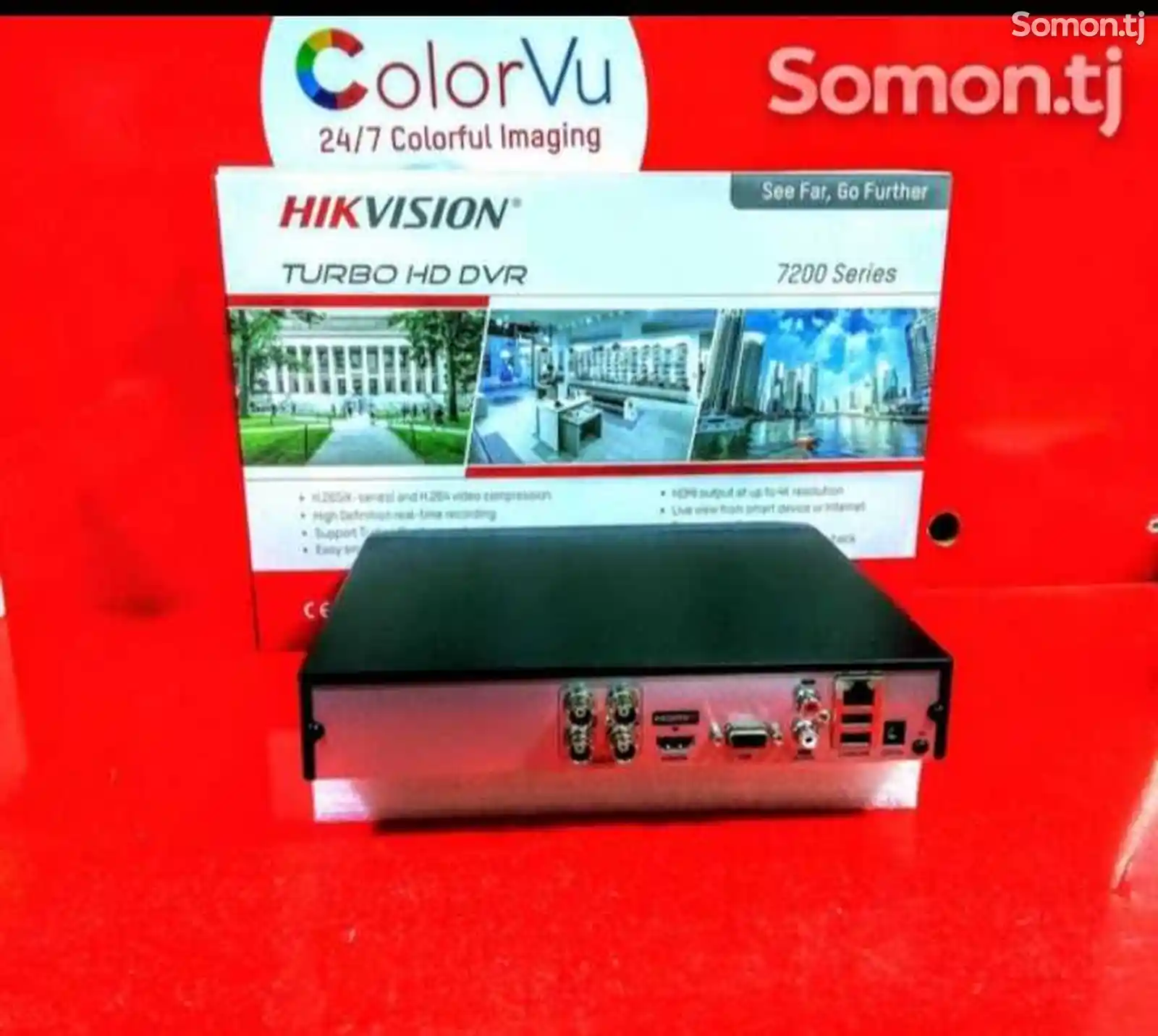 Видеорегистратор Hikvision 4х 7204-3