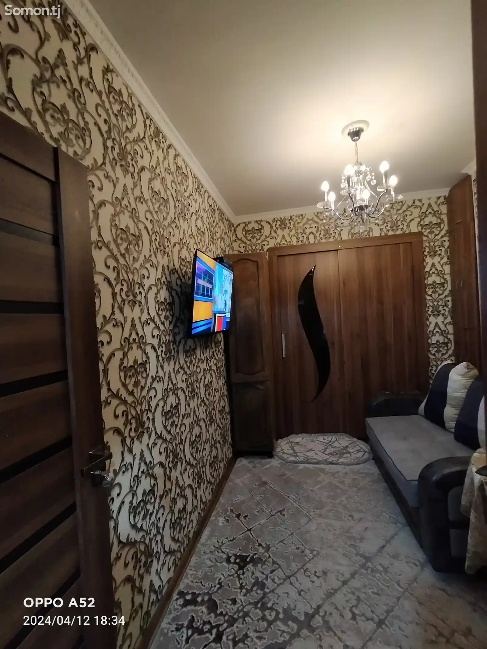 3-комн. квартира, 2 этаж, 49 м², н.Рудаки-8