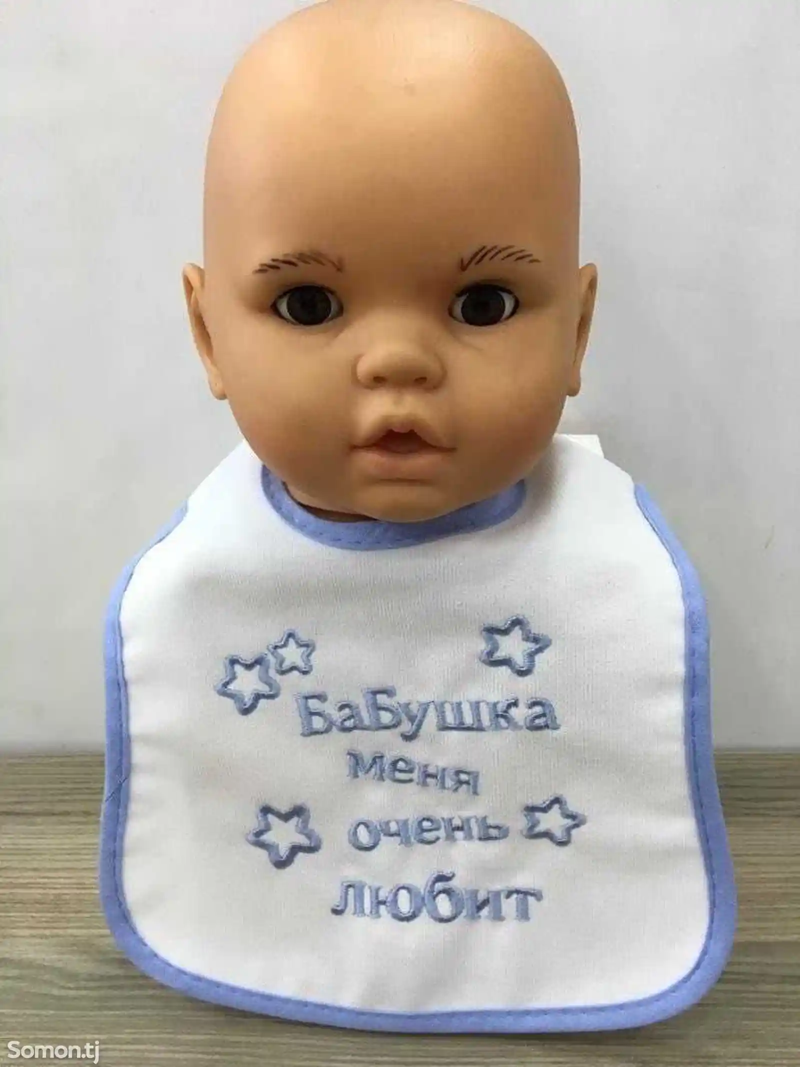 Cлюнявчики фартук для новорожденных-6