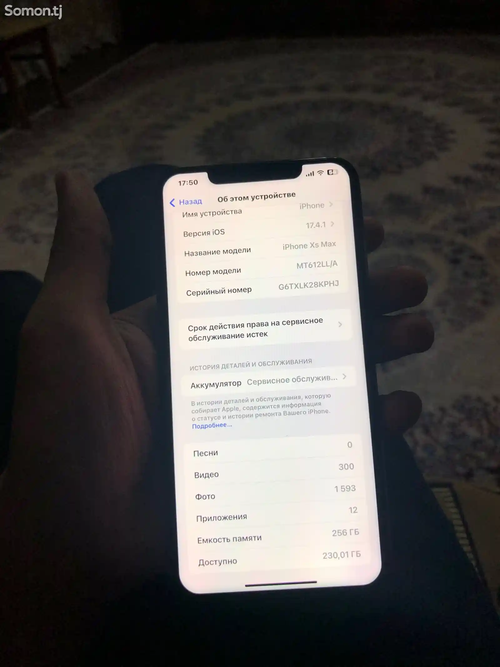 Apple iPhone Xs Max, 256 gb, Gold-6