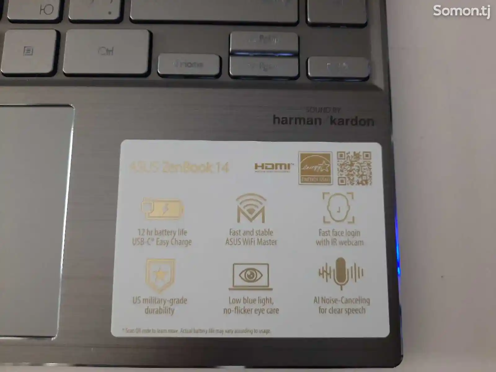 Ноутбук Asus ZenBook 14 AMD Ryzen 5 8/SSD 240GB-6